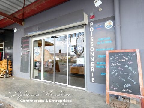 Fonds de commerce poissonnerie, cave à vin, épicerie fine à vendre à proximité de Saint-Maximin 129000 83470 Saint maximin la sainte baume