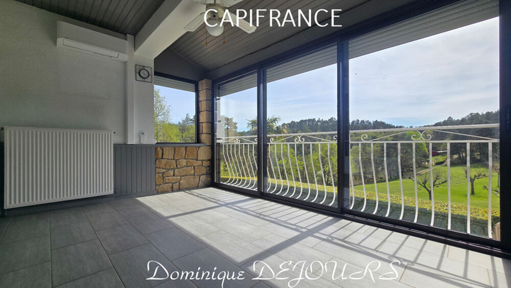 A PRANLES (07) proche de la ville préfecture PRIVAS  Maison de 117 m² sur terrain de 8400 m²  Environnement calme et naturel e