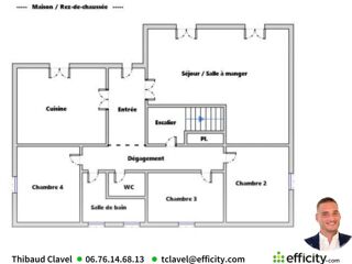  Maison à vendre 5 pièces 124 m²