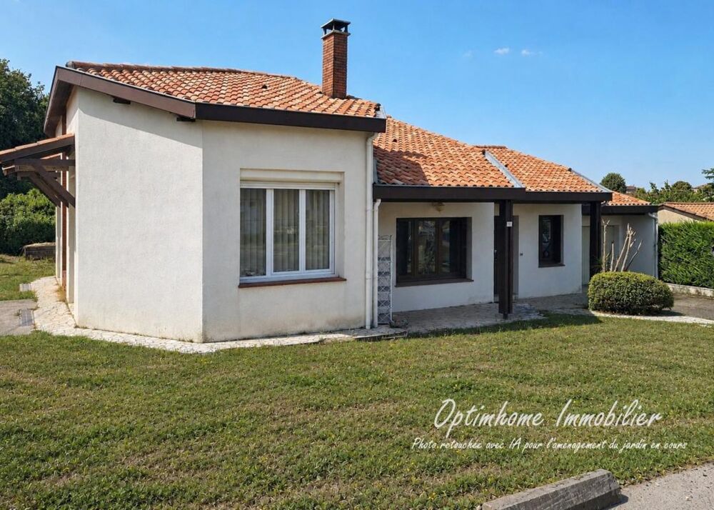 Maison familiale 137 m² avec garage et jardin
