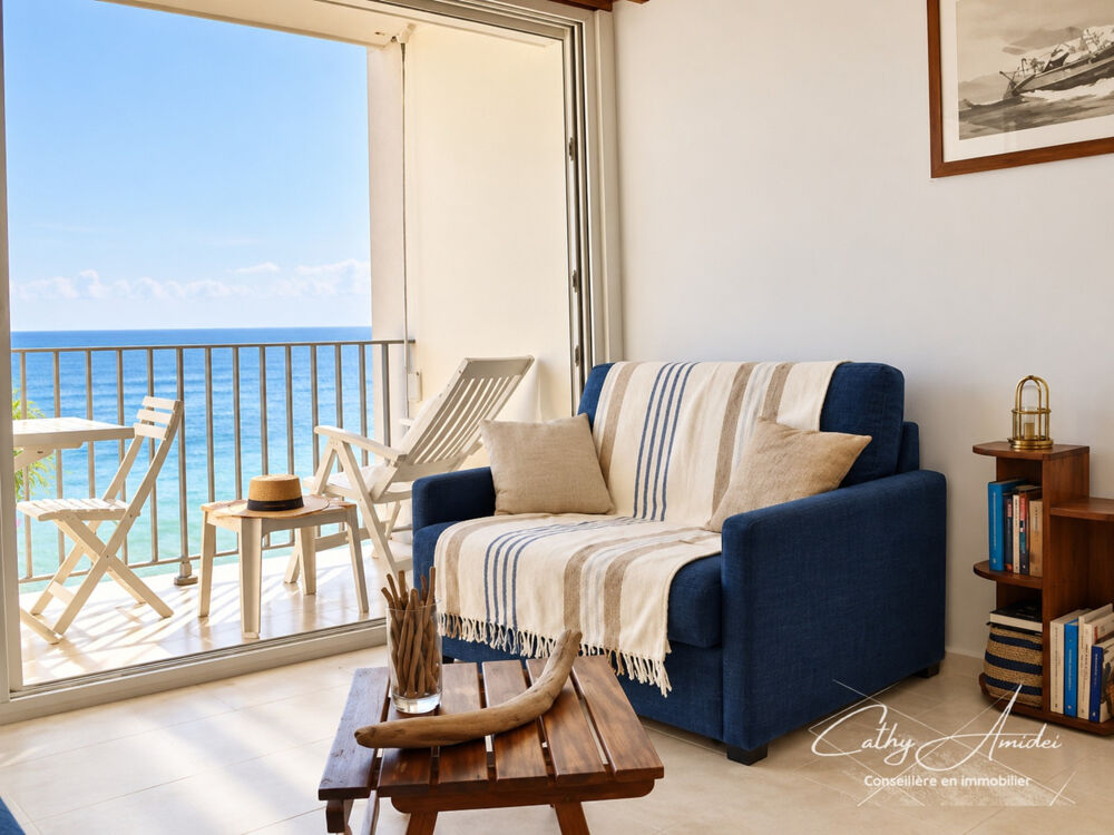 Vente Appartement OLMETO - PLAGE (Corse) : Studio en bord de mer avec terrasse, accès direct à la plage Olmeto