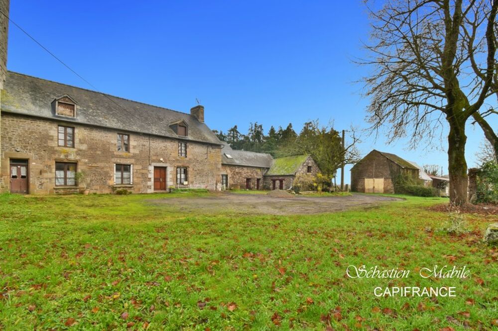 Vente Maison Propriete à vendre 10 pièces (35) LA BOUSSAC en Baie du Mont Saint Michel - 11 600 M² de terrain La boussac
