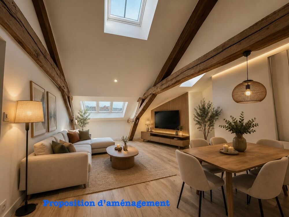 Exclusivité, à vendre un Appartement neuf haut de gamme de 90 m² au sol avec ascenseur, au coeur de Paray-le-Monial (71)