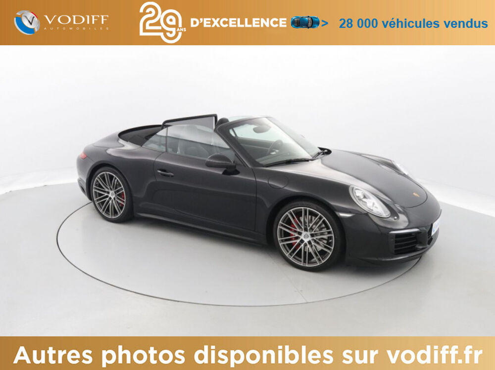 911 (991) CARRERA 4S CABRIOLET 420 CV PDK 2017 occasion 67960 Entzheim