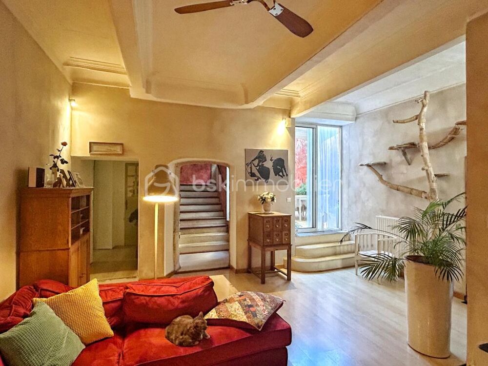 VILLENEUVE-LÈS-BÉZIERS  MAISON DE MAÎTRE 245 m²  10 PIÈCES  POTENTIEL DAMÉNAGEMENT  PATIO 30 m²  CHARME & AUTHENTICITÉ