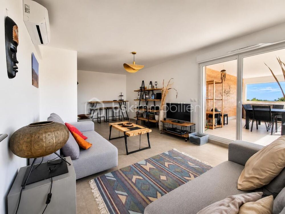 Vente Duplex/Triplex DERNIER ÉTAGE • DUPLEX 113 m² • TERRASSE 43 m² SANS VIS-À-VIS • VUE MER & CANIGOU • PISCINE • 500 M DE LA PLAGE Valras plage