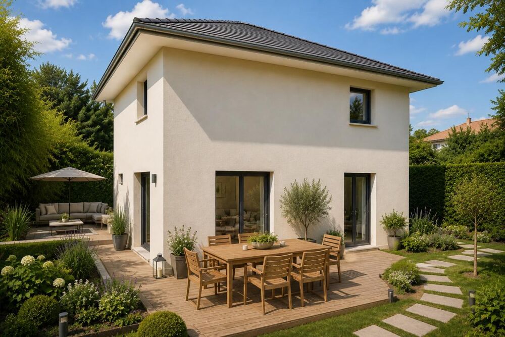 Vente Maison Maison neuve 90m2 - 3 chambres - terrain 351m2 à Peillonnex Peillonnex