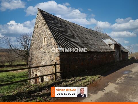 Grange en pierre à Valette, Cantal. 316 m², terrain 1300 m² 55000 Valette (15400)