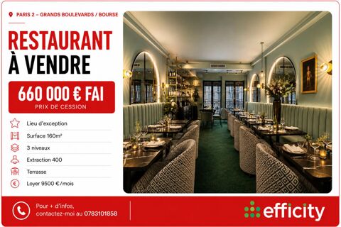 Commerces/Negoce 660000 75002 Paris