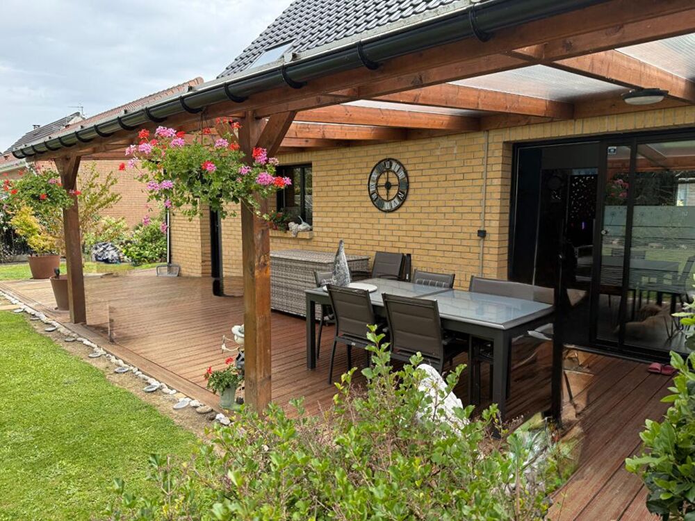 Maison individuelle,128M² au sol , 3 chambres, garage, jardin