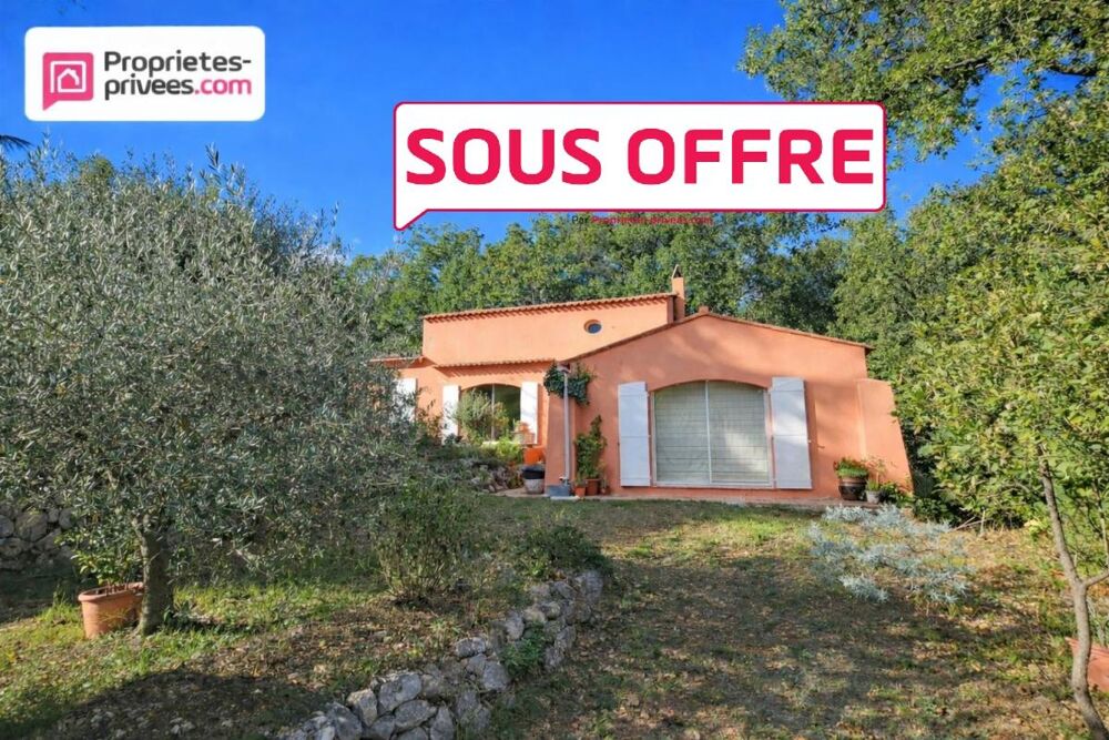 VILLA 3 PIECES 120 m2 SUR UN MAGNIFIQUE TERRAIN ARBORE DE 2500 M2