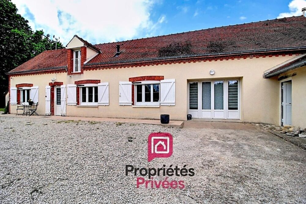 CHEVILLON SUR HUILLARD (45700) - Longère rénovée 130 m² habitables - 4 chambres - Terrain de 2 100 m²