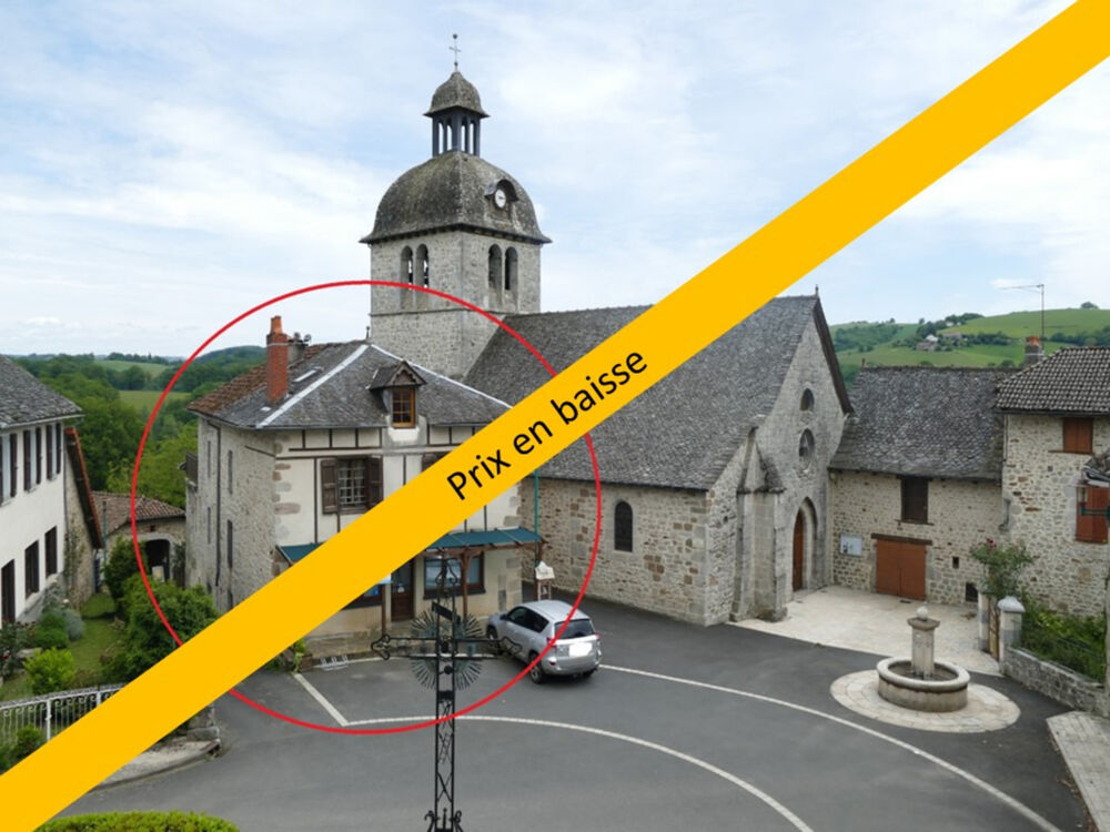 Grande maison rénovée avec atelier ou local commercial, terrasse panoramique et jardin (Mourjou - Puycapel, 15)