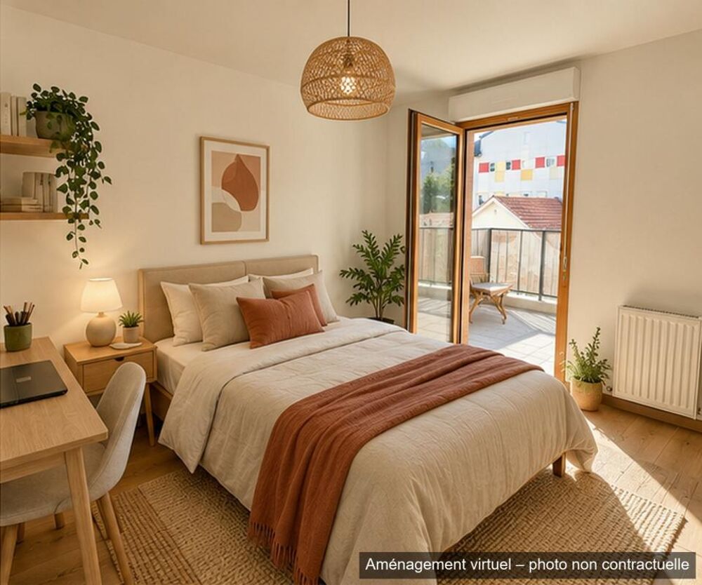Vente Appartement EXCLUSIVITÉ – Appartement T3 avec balcon et terrasse – Vénissieux, proche tramway Venissieux