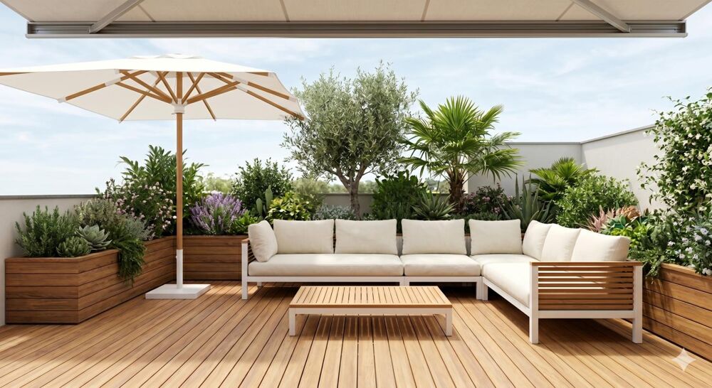 Vente Appartement * 4 PIECES -TERRASSE 36m2 VUE JARDIN  - PARKING- Proche Tramway Les Coteaux Saint cloud