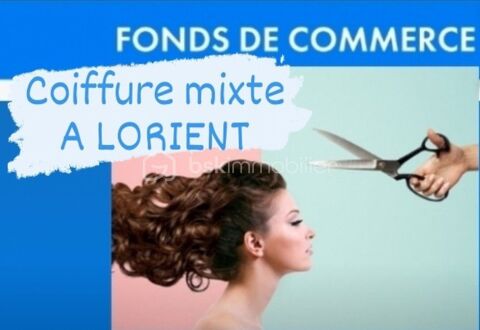 A VENDRE FOND DE COMMERCE DE COIFFURE MIXTE 103000 56100 Lorient