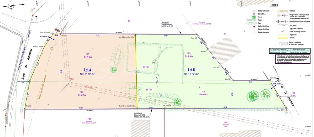 Vente Terrain Terrain plat de 1 172 m² à Ceyzérieu (01350) – Secteur Grammont Ceyzerieu