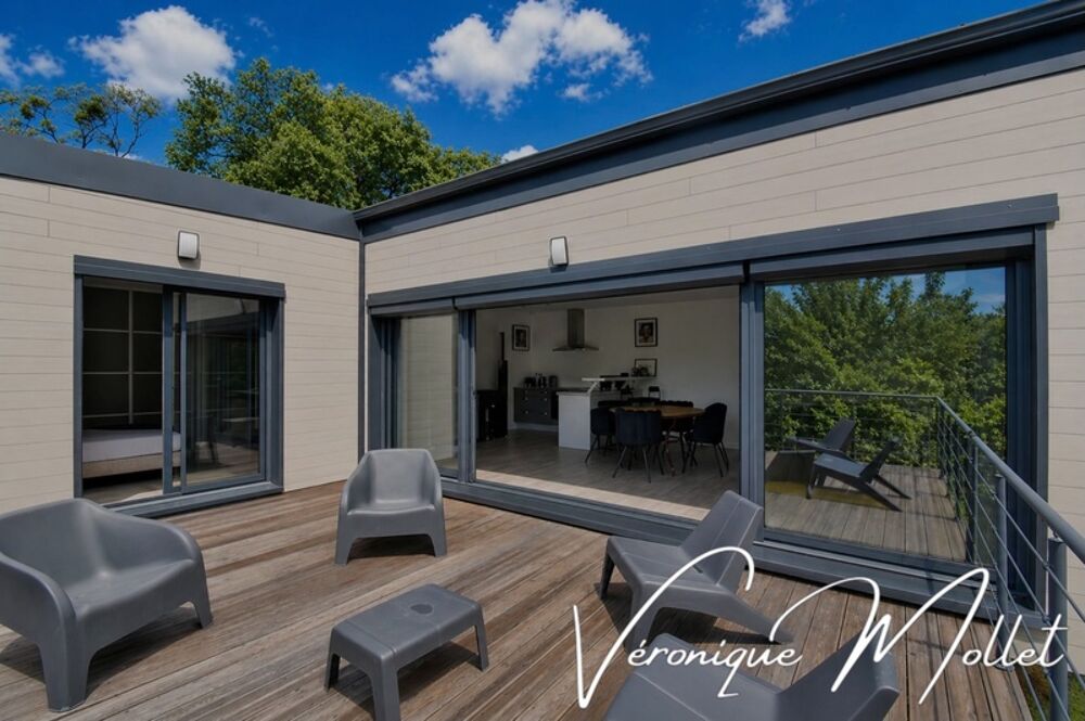 Vente Maison UNE MAISON EN BOIS BAIGNÉE DE LUMIERE - OUVERTE SUR LA NATURE Lignan de bordeaux