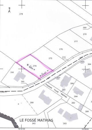  Terrain � vendre 991 m�