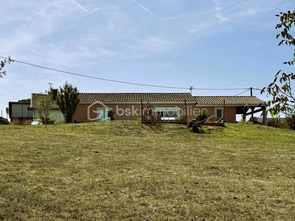 Vente Maison MAISON 99 m² AVEC PISCINE, SOUS-SOL & 1 646 m² DE TERRAIN – AUCUN TRAVAUX ! Caubiac