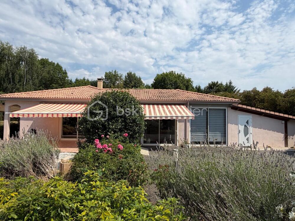 Vente Villa Propriété avec maison de plain-pied et son studio et son beau terrain de 3333 mètres avec piscine de 9X4 à l'abri des regards Mielan