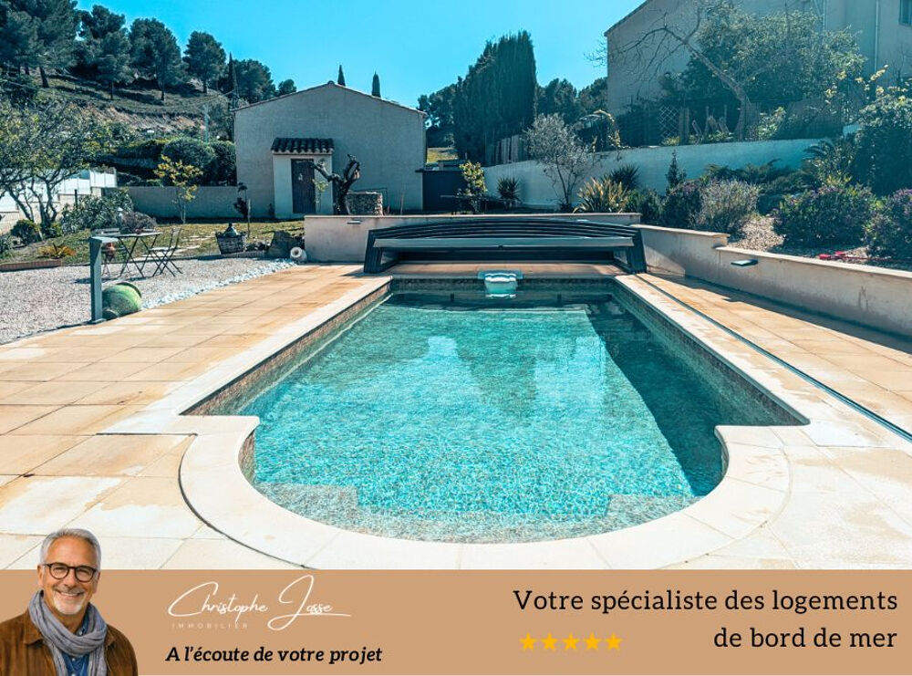 Vente Maison Maison d'architecte au charme provençal avec piscine, double garage Roquefort des corbieres