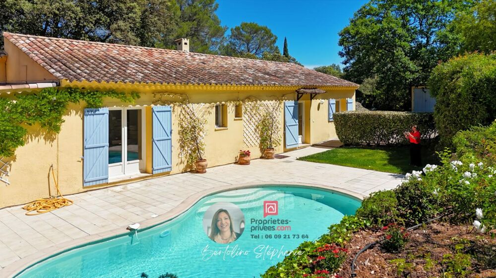 TRANS-EN-PROVENCE - Villa de plain-pied avec piscine, dépendance et terrain paysagé