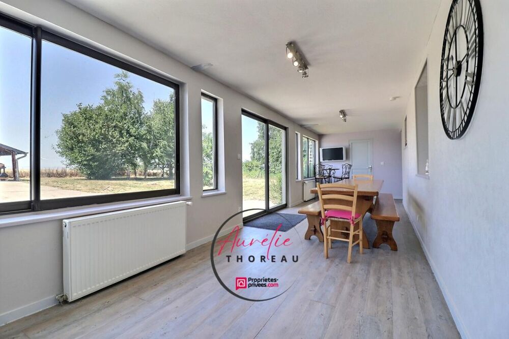 Longère de charme, 3 chambres, bureau, jardin