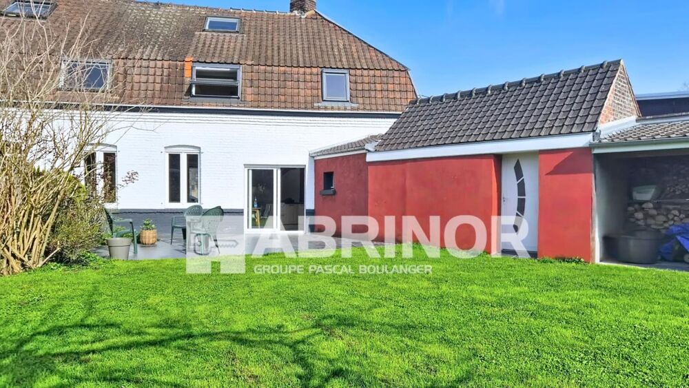 Vente Maison WATTRELOS HOUZARDE GAUQUIER - Superbe s-flamande de 157 m² hab. - 6 chambres - Jardin - Possibilité achat garage en sus Wattrelos