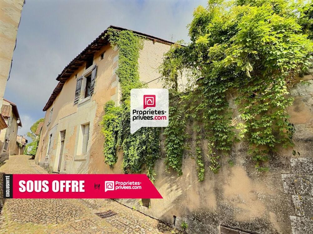 Maison T2/3 d'env. 98m² à réhabiliter en plein coeur du bourg de SAINT-AQUILIN (24110)