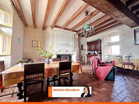   Logis historique class� face � la Loire � � 25 minutes d'Angers Maison - 7 pi�ce(s) - 235 m�