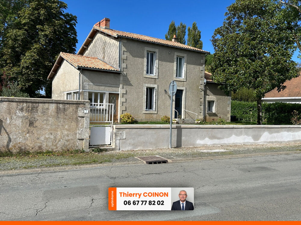 CHARMANTE MAISON INDIVIDUELLE PROCHE CENTRE BOURG SUR 1751 M² DE JARDIN, ANNEXES et DÉPENDANCES