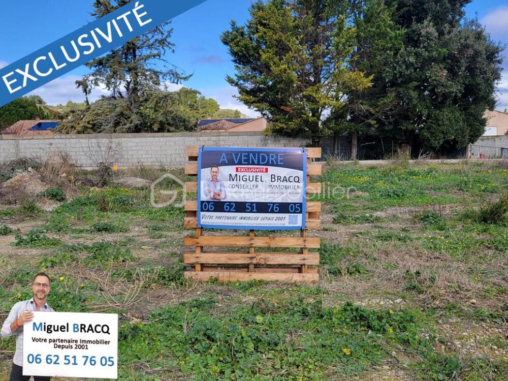Vente Terrain Terrain de 390 m² viabilisé et prêt à bâtir avec une longueur de façade confortable sur Lespignan 34710 Lespignan