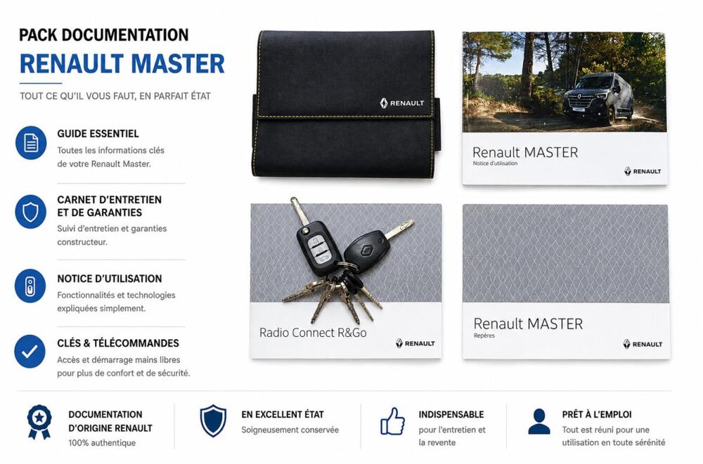 Master 1&deg; Main / 2.3 Dci 150cv de 2021 L2H2 version 2 places ENERGI 2021 occasion 60430 Abbecourt