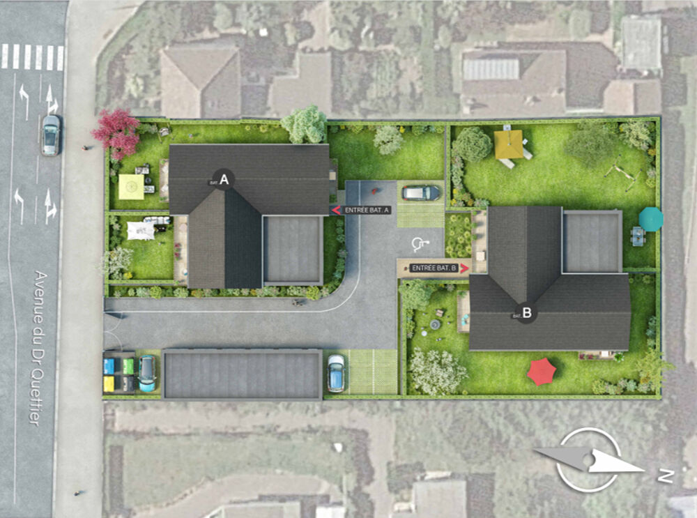 Appartement Berck 4 pièce(s) 76.2 m2 avec jardin et parking