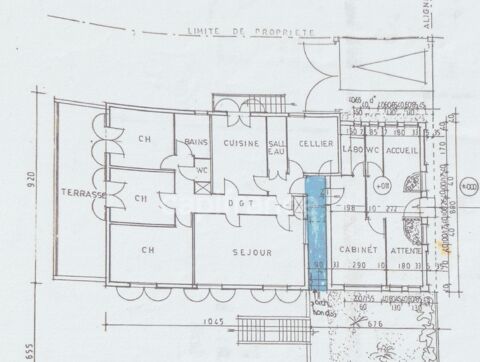 Immeuble mixte 193 m&sup2; avec cabinet ind&eacute;pendant – Quartier r&eacute;sidentiel &agrave; 10 min de l'oc&eacute;an SAINT JEAN DE LUZ (64) 719000 64500 Saint jean de luz