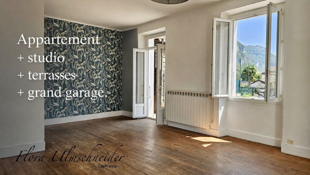 Vente Appartement Au cœur du village de Chindrieux (73) – Ensemble immobilier avec appartement d'env. 134 m² à rénover, studio d'env. 32 m² rénové Chindrieux