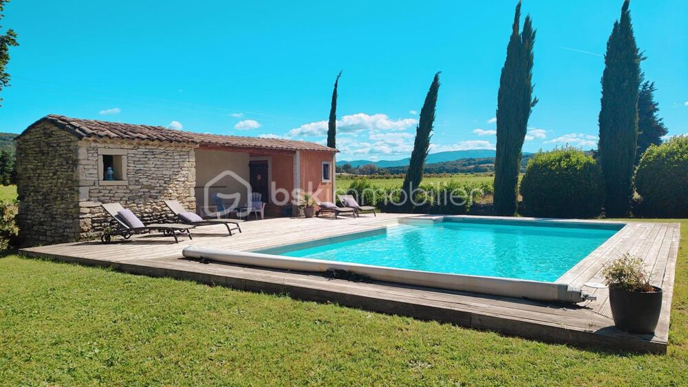 Vente Maison Mas provençal de charme en Drôme Provençale avec gîtes et piscine au cœur des lavandes proche Grignan Grignan