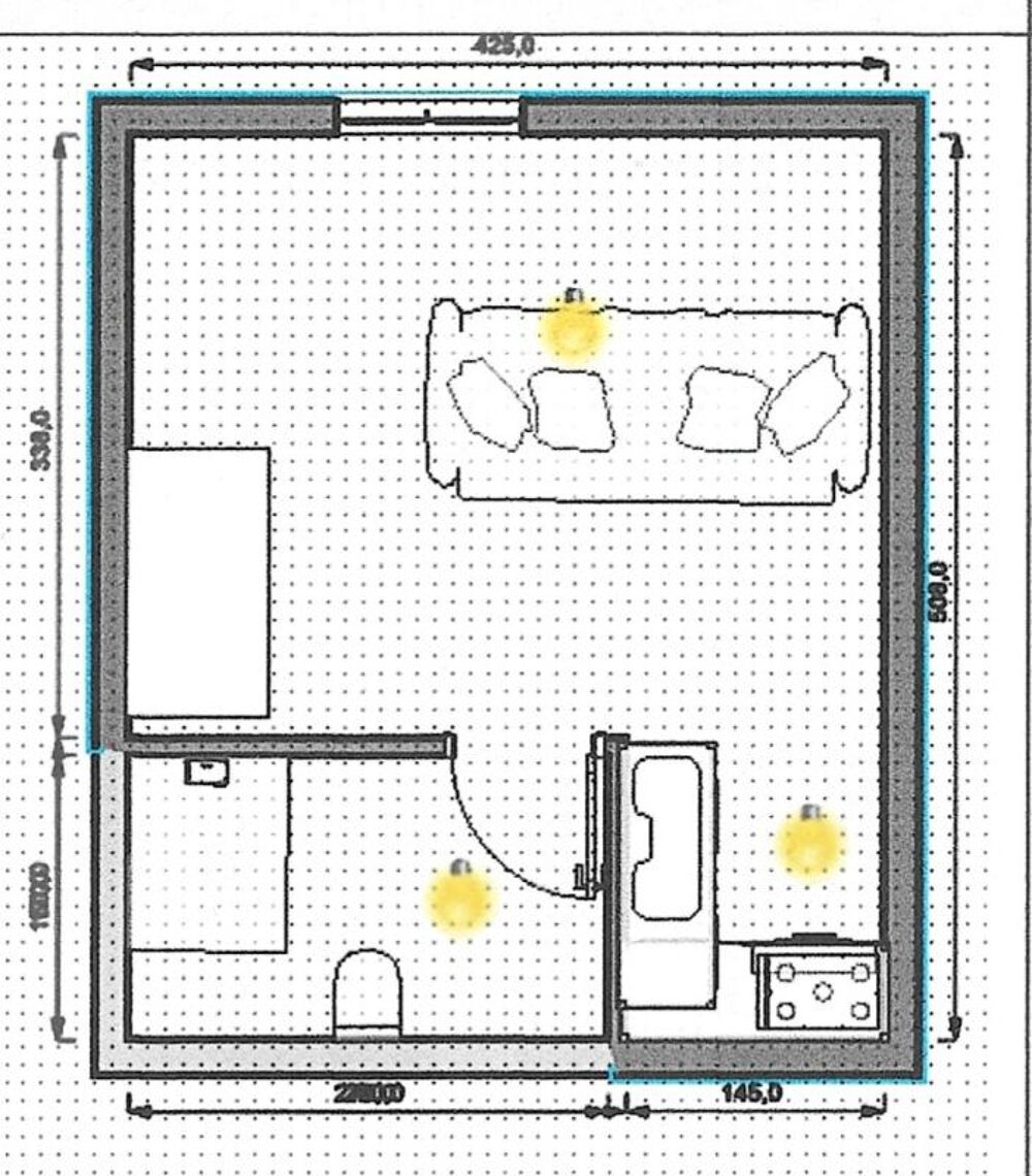 Vente Appartement Olmeto - Studio - 27.30 m² - Rénovation à prévoir Olmeto
