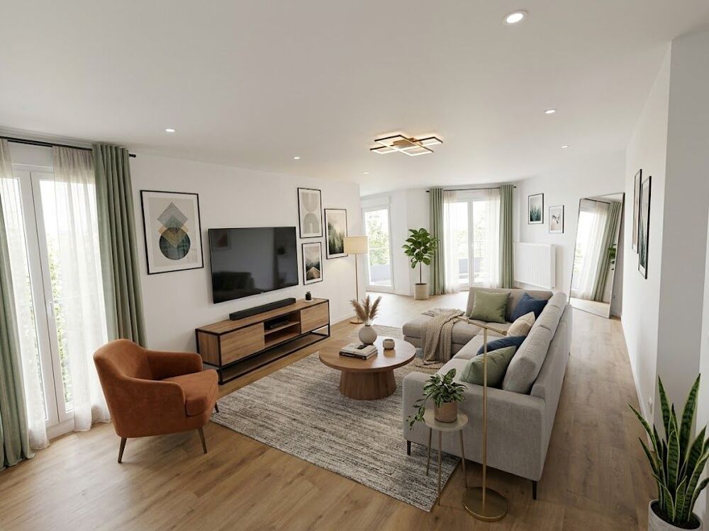 T3 de 71.71 m² à Saint-Priest, Carré Rostand au prix de vente de 146 600 €