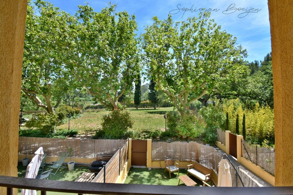 Appartement à vendre 5 pièces AIX EN PROVENCE (13) - 118 m², 3 chambres, un jardin privatif, dans parc de 5 000 m²