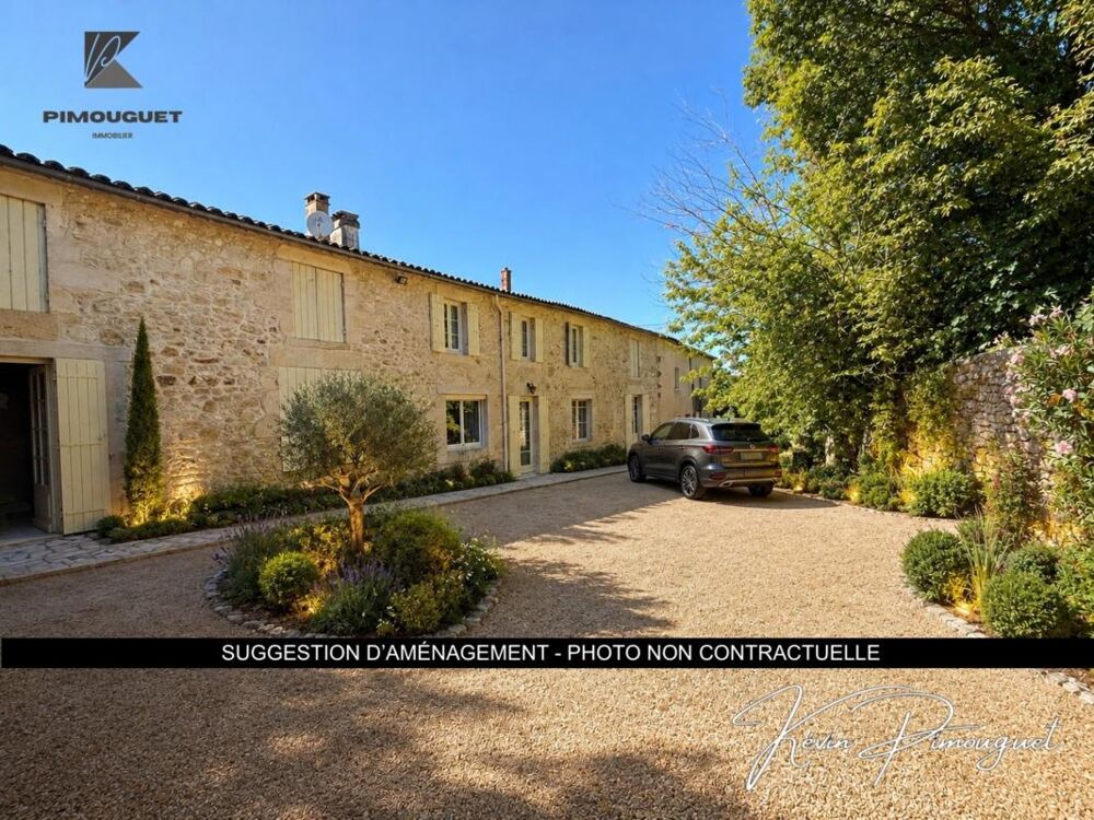 Vente Maison Longère en pierre de 219 m² à fort potentiel avec dépendances et jardin – Sainte-Radegonde (33) Sainte radegonde