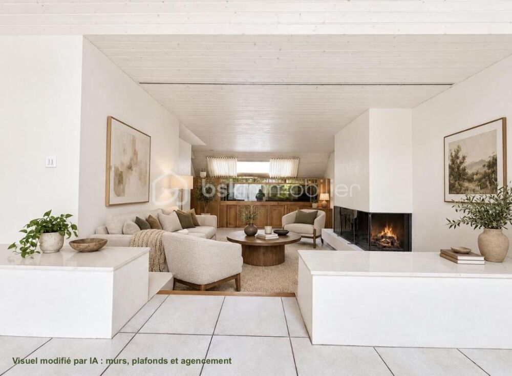 Vente Maison MAISON D'ARCHITECTE – 5 CHAMBRES – VIE DE PLAIN-PIED – TERRAIN PAYSAGER DE 1378 M² La chapelle sur erdre