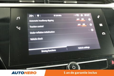 Corsa 1.2 Turbo Elegance 5P 100 ch 2021 occasion 92130 Issy-les-Moulineaux