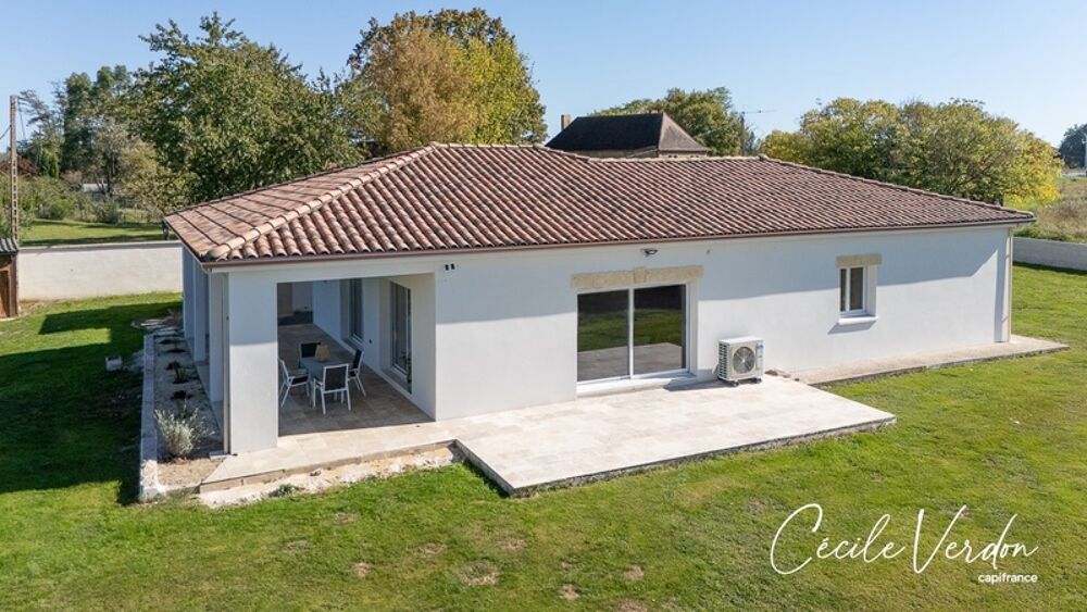CREYSSE  Plain-pied de 142 m² avec 4 chambres - garage - terrain de 2 131 m²
