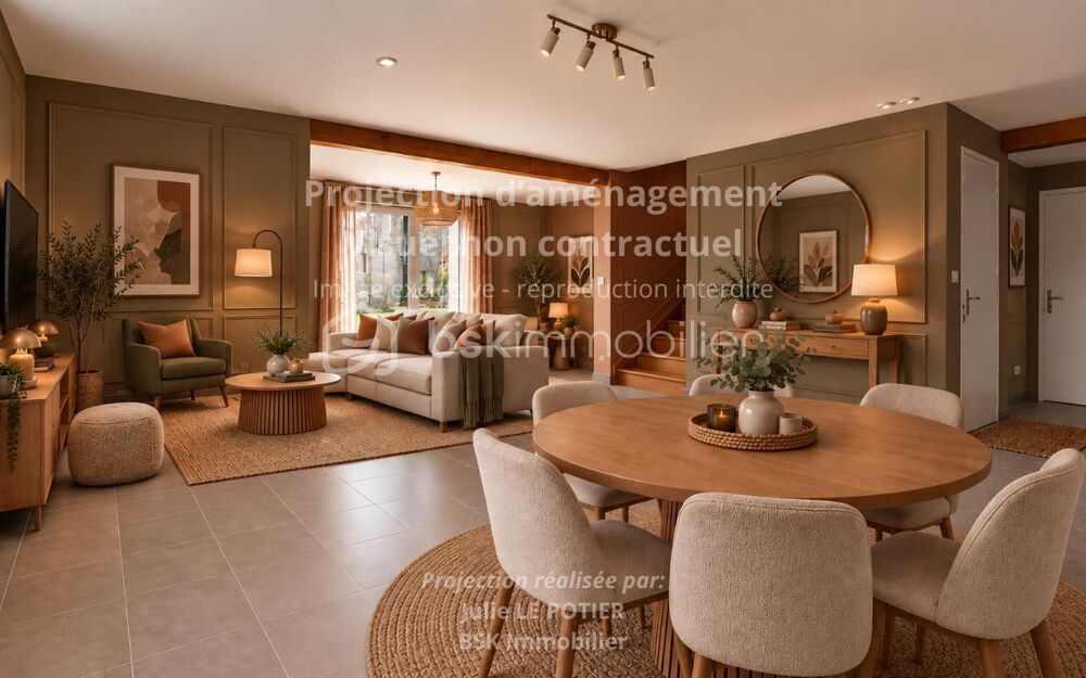 Vente Maison LE SOURN – Maison 180 m² – 5 chambres – DPE A Le sourn
