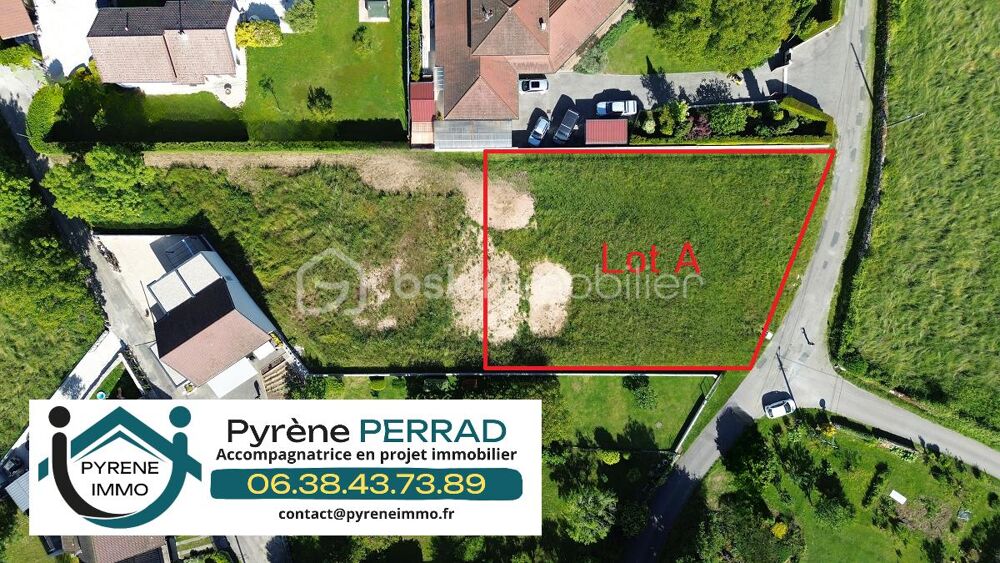 Vente Terrain Terrain plat de 1 172 m² à Ceyzérieu (01350) – Secteur Grammont Ceyzerieu