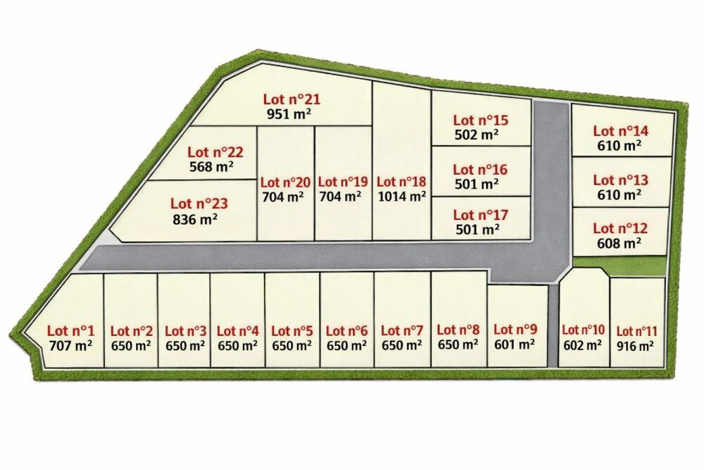 Vente Terrain Terrain Valdurenque en lotissement - 707 m2 - Parcelle viabilis�e Valdurenque