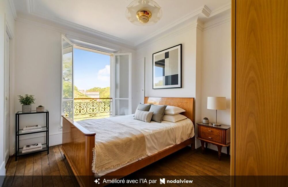 Vente Appartement Paris 14ème - Immeuble Haussmannien - 3 pièces (53,30 m²) avec vue sur 