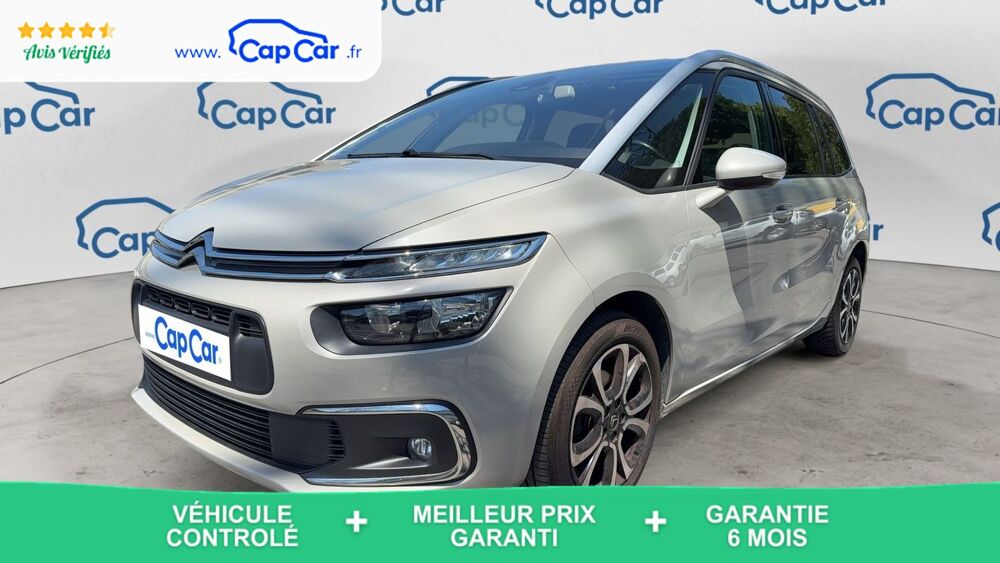 Grand C4 Spacetourer BLUEHDI 130 S&S EAT8 BUSINESS + + - 7 places Automatique 2020 occasion 93220 Gagny